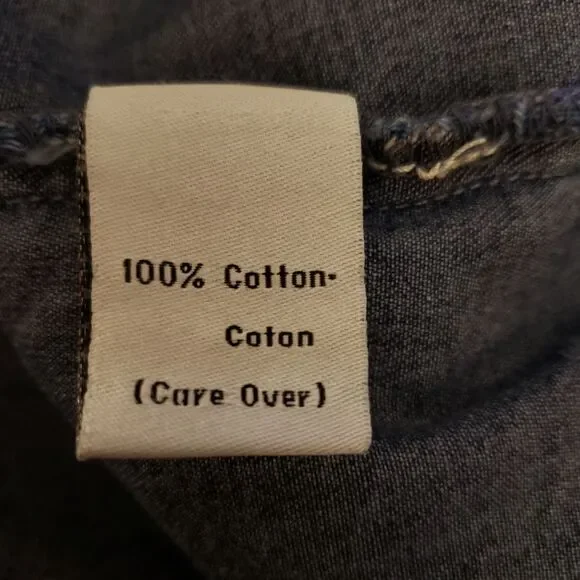 Calvin Klein Jeans Blue Denim Midi Dress - Picture 8 of 10